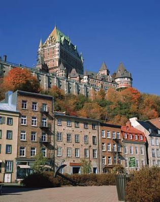 Quebec city: Château Frontenac hotel