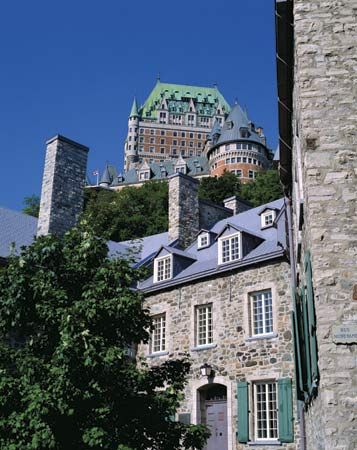 Quebec city: Chateau Frontenac