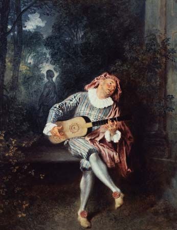 Antoine Watteau: Mezzetin