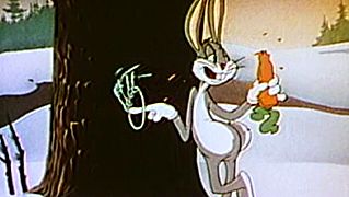 See a brief clip of Bugs Bunny from the Fresh Hare cartoon, 1942