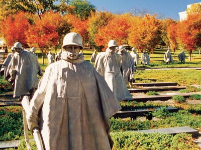 Washington, D.C.: Korean War Veterans Memorial