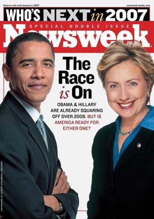 Barack Obama and Hillary Clinton