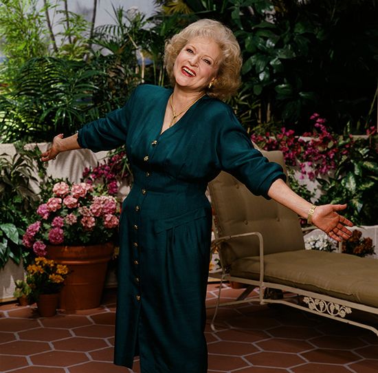 Betty White in The Golden Girls