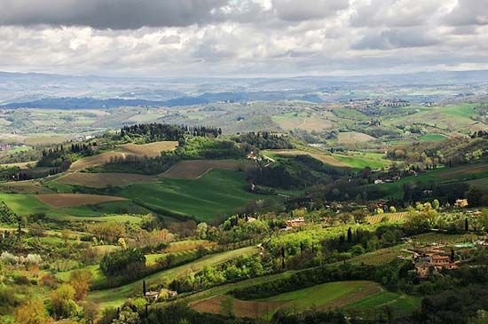 Tuscany, Italy: landscape