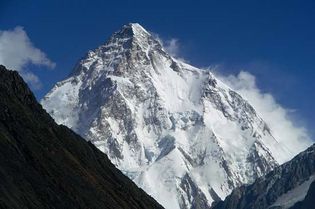 The world's second highest peak