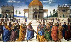 Perugino: Christ Giving the Keys to St. Peter