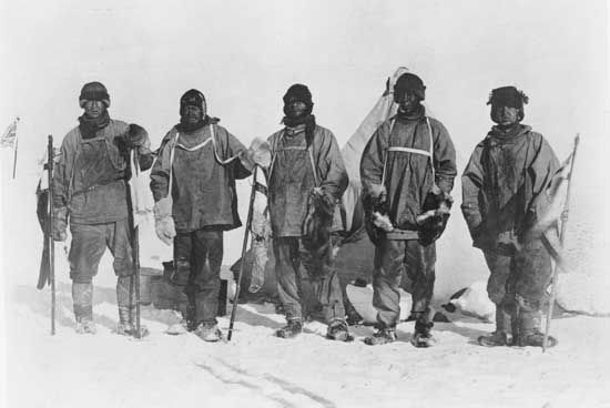 Robert F. Scott: Antarctic camp