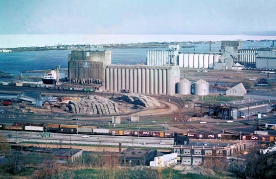 Grain elevators, Duluth, Minn.