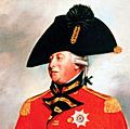 King George III, King of England, c1800. Full-length portrait of George III (1738-1820), king from 1760, in military uniform. Portrait inspired by Sir Henry William Beechey's.