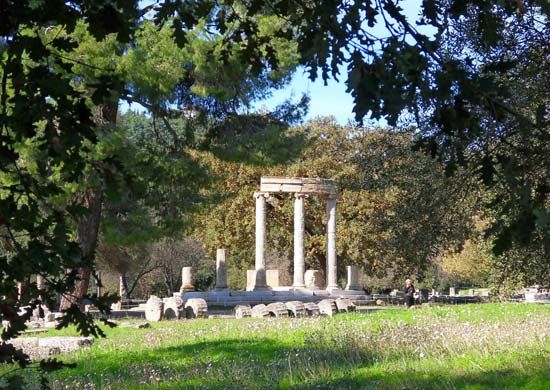 Olympia, Greece: Philippeum