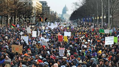 protest against police brutality