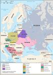 Slavic languages: distribution in Europe