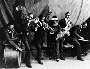 Ma Rainey and her band