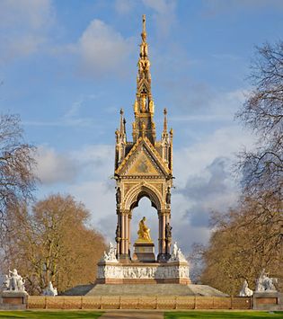 Kensington Gardens: Albert Memorial   Kensington Gardens: Albert Memorial