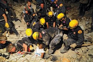 Haiti earthquake of 2010: search and rescue