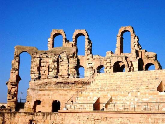 El Jem: Roman amphitheatre