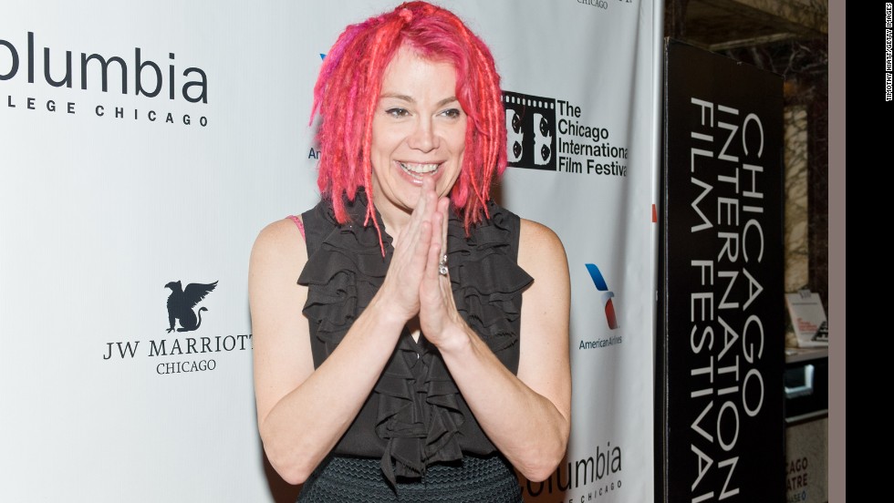 Filmmaker Lana Wachowski attends a tribute to the late film critic Roger Ebert in October 2013 in Chicago. Born Larry Wachowski, he made the &quot;Matrix&quot; trilogy with brother Andy Wachowski before transitioning to living as a woman. Wachowski is the first major Hollywood director to come out as transgender.