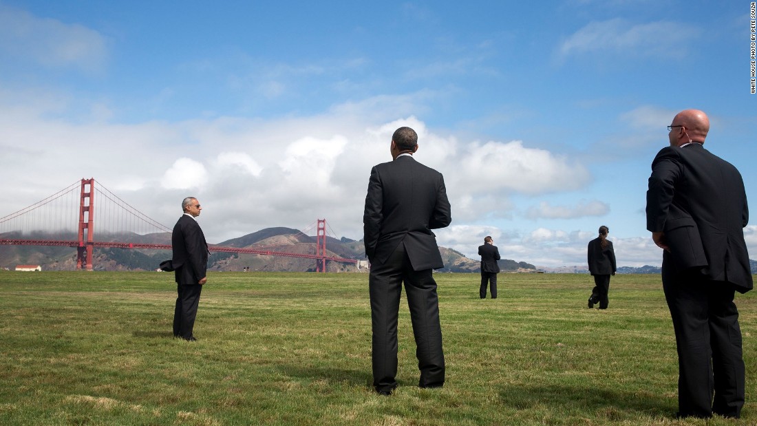 Viewing the Golden Gate Bridge in San Francisco, California, on July 23, 2014. 