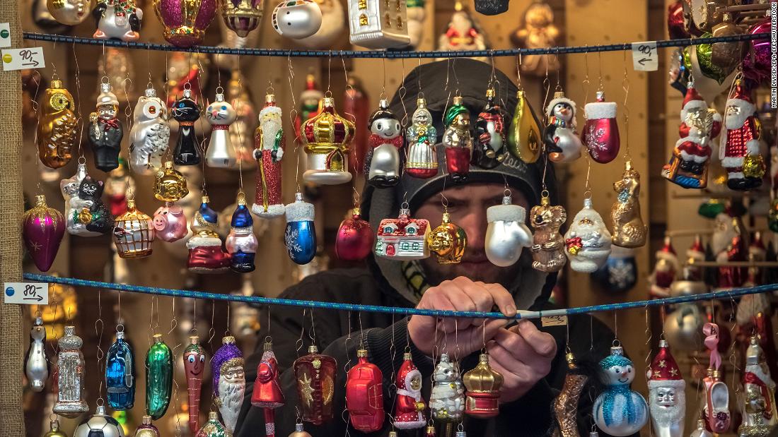 &lt;strong&gt;Wenceslas Square Christmas market, Prague: &lt;/strong&gt;Visitors can pick up handmade gifts and locals treats like klobása (Czech sausage) at Prague&#39;s Wenceslas Square Christmas market.