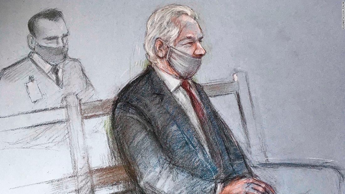 A sketch depicts Assange appearing at the Old Bailey courthouse in London for a ruling in his extradition case in January 2021. A judge &lt;a href=&quot;https://edition.cnn.com/2021/01/04/uk/julian-assange-extradition-wikileaks-us-gbr-intl/index.html&quot; target=&quot;_blank&quot;&gt;rejected a US request to extradite Assange,&lt;/a&gt; saying that such a move would be &quot;oppressive&quot; by reason of his mental health. &lt;a href=&quot;https://www.cnn.com/2021/12/10/europe/julian-assange-extradition-appeal-ruling-intl/index.html&quot; target=&quot;_blank&quot;&gt;That ruling was overturned&lt;/a&gt; in December by two senior judges.