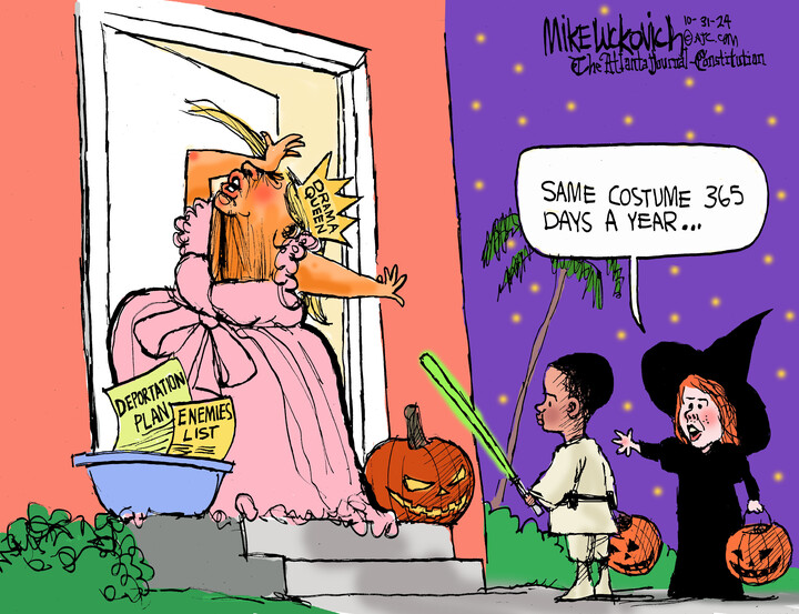 Mike Luckovich for Oct 31, 2024