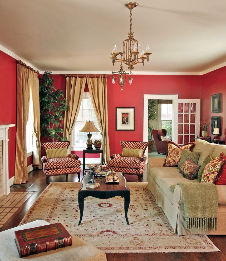 Living room seems all set for Holiday Season festivities! [Design: Dona Rosene Interiors]