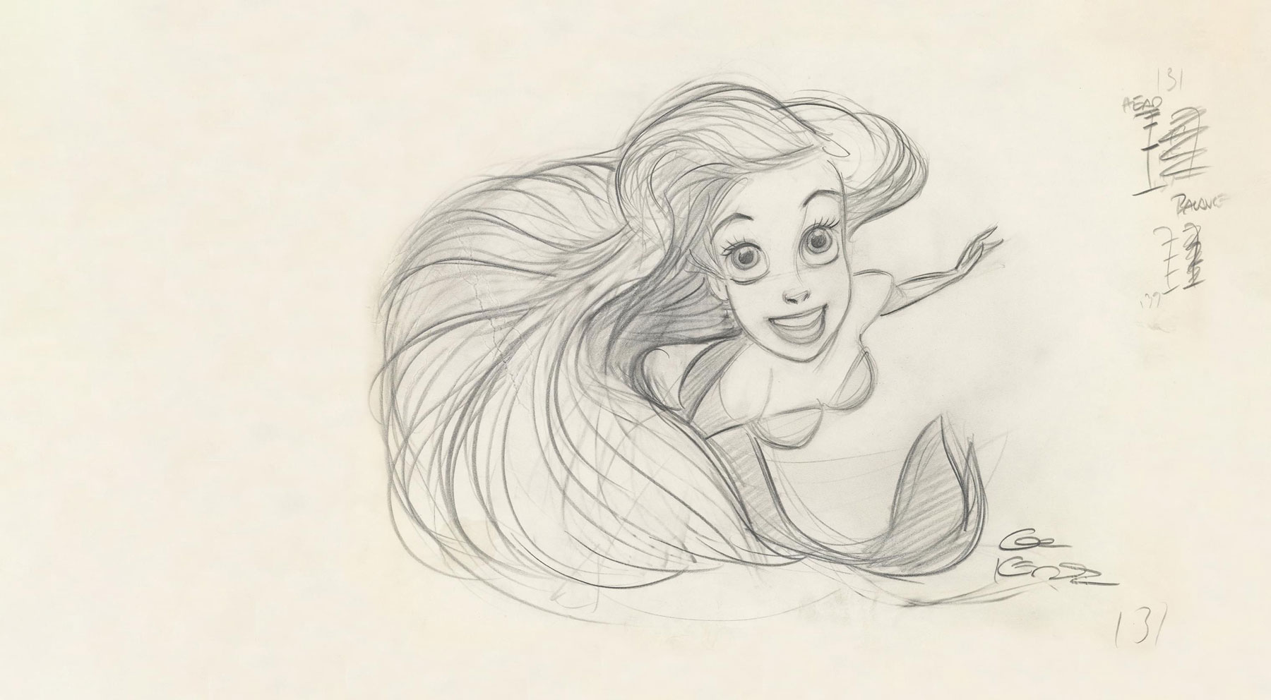 Ariel sketch