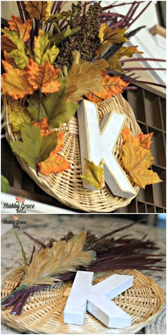 DIY Fall Basket