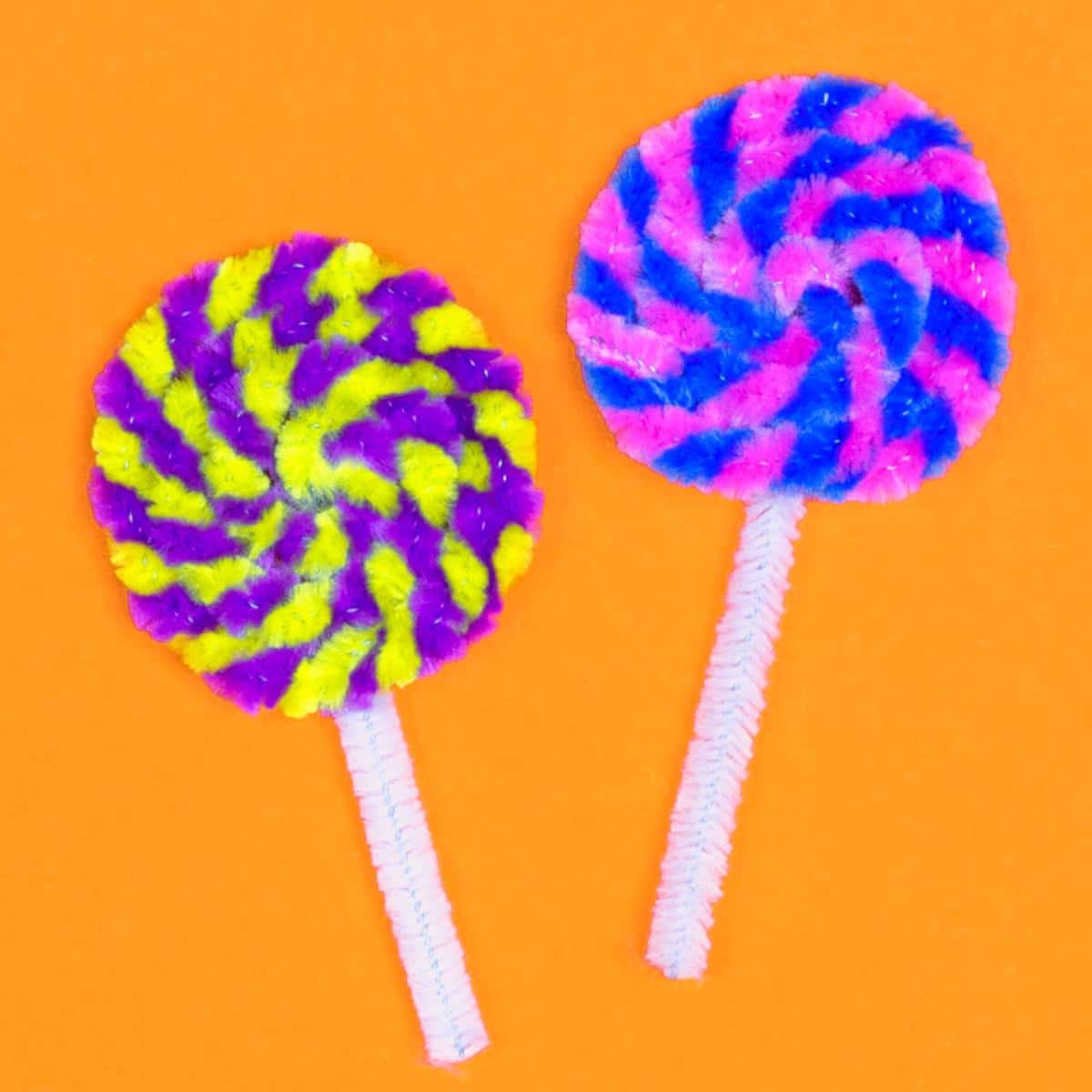 Pipe Cleaner Lolly Pops