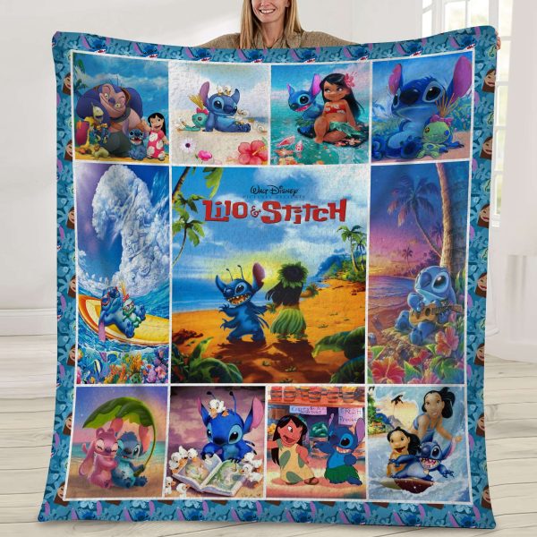 TB1803096 Lilo2BAnd2BStitch2B2BDisney2BMovie2BDisneyland2BQuilt2BBlanket o9Yba