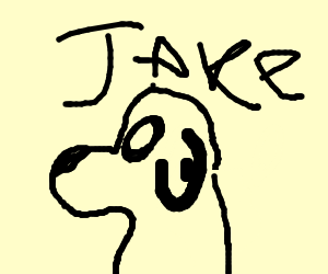 Uncomfortably realistic Jake the dog