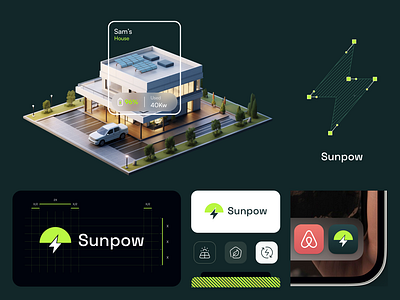 Solar Power branding brand identity branding modern website solar app solar dashboard. solar energy solar energy website solar logo solar panel branding solar panel logo solar web3app solar website