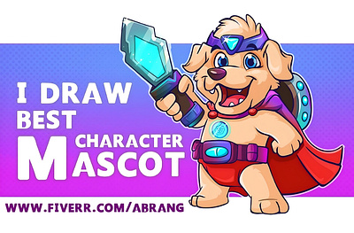 Cartoon Dog Superhero 🐶 abrang banner blackoutline cartoon dog dog fiverr fiverr gig funny dog happy dog illustration mascot mascot of dog outline pet pet shop rebound super hero super hero dog super hero pose sword