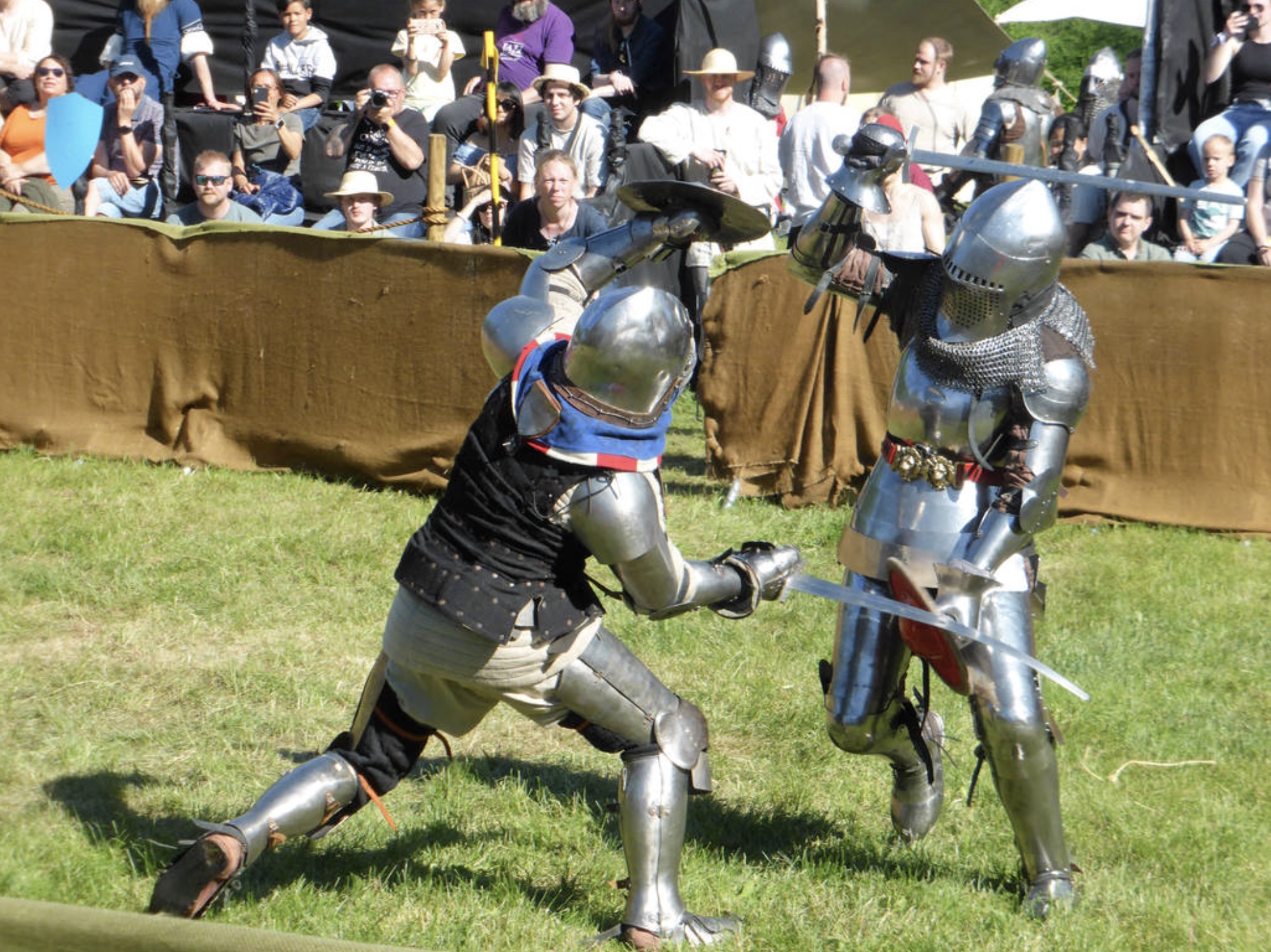 33 Painful Pics from Medieval Cage Fights