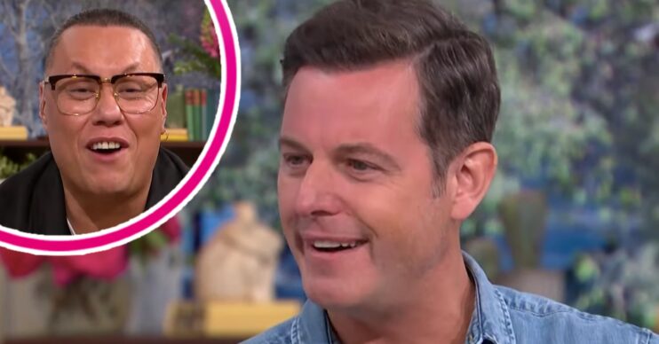 Gok Wan and Matt Baker smiling on This Morning