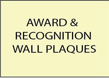 7. - Award and Recognition Golf Club Wooden Wall Plaques