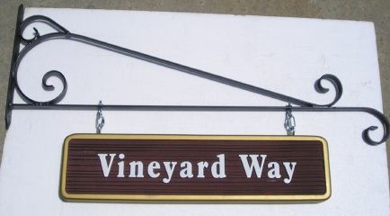 H17019 - Sandblasted  Apartment Street Sign