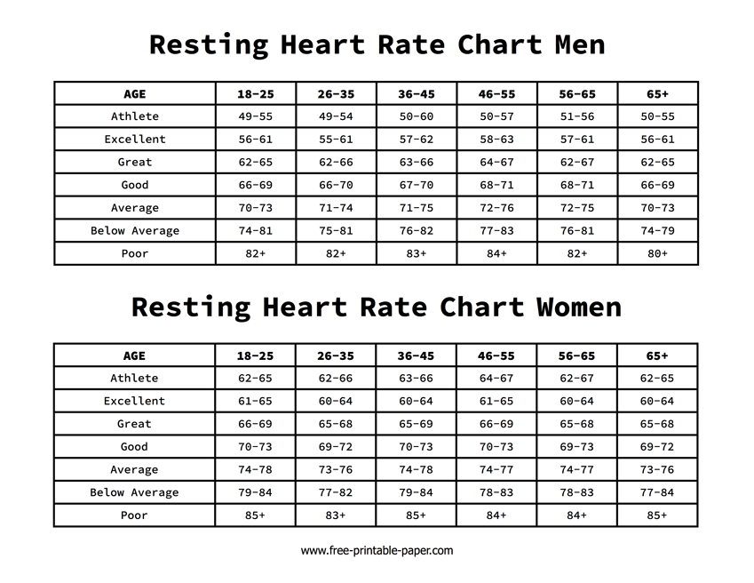 télex Feu hache heart rate normal range by age Intestins vous agace ...