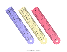 Printable 6 inch ruler