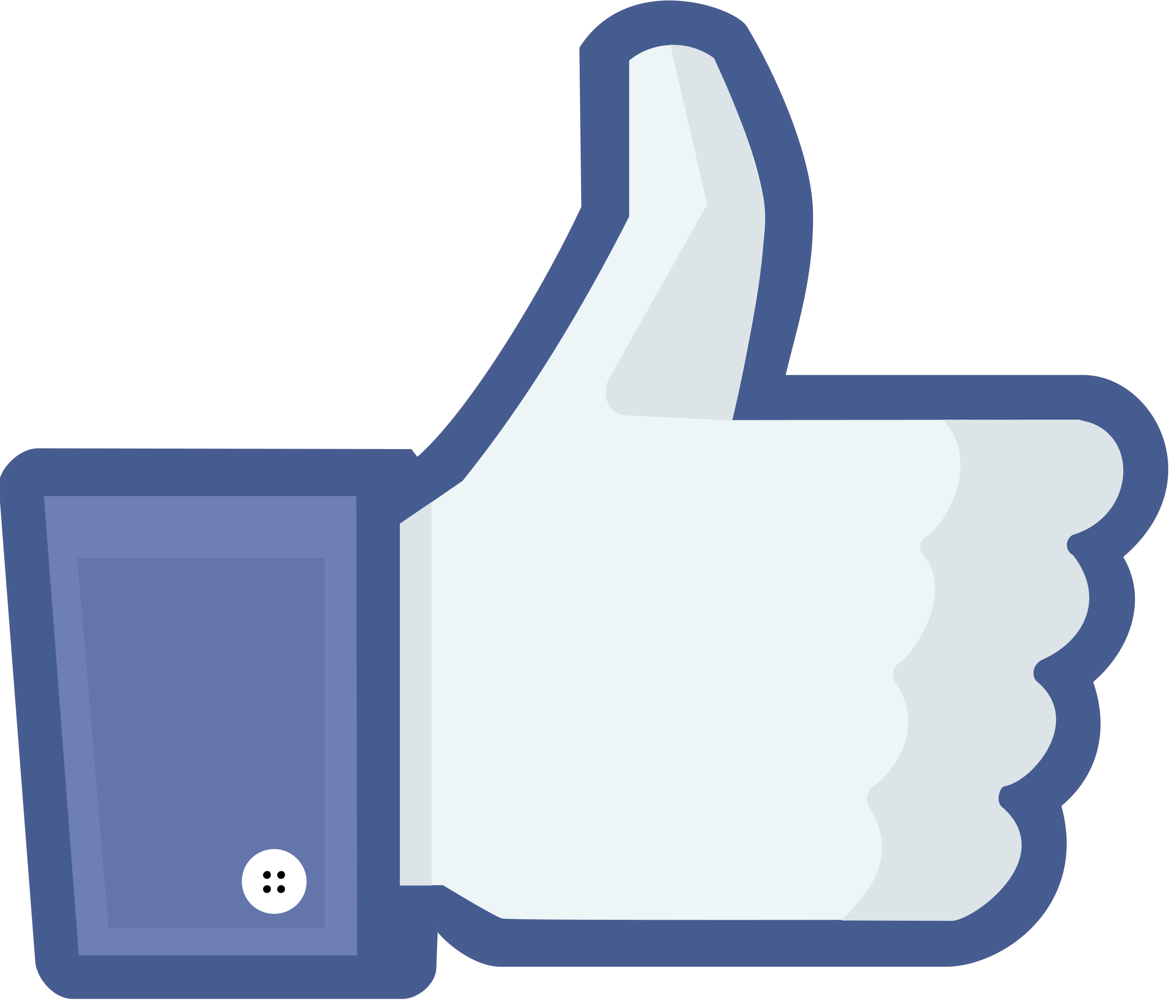 FB like Logo png transparent