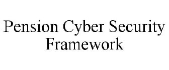 pension cyber security framework