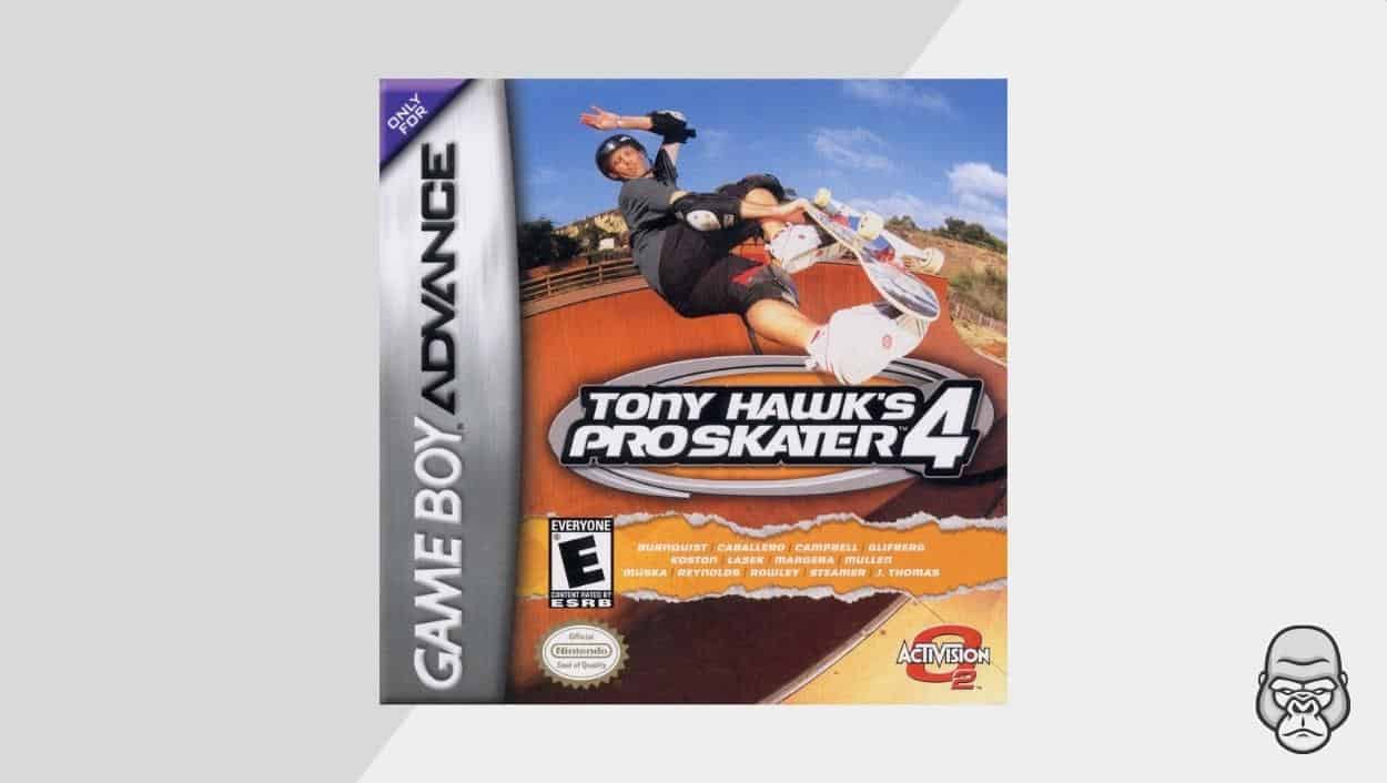 Best GBA Games Tony Hawks Pro Skater 4