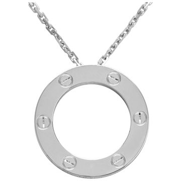 Cartier Love pendant necklace in 18K white gold