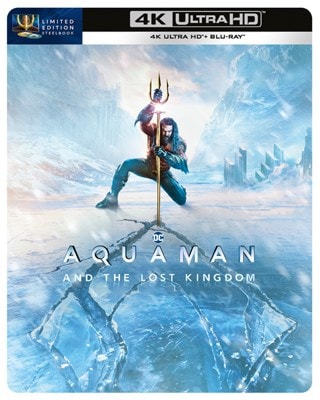 Aquaman and the Lost Kingdom (hmv Exclusive) Limited Edition 4K Ultra HD Steelbook