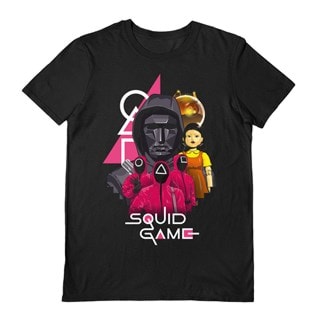 Composition Squid Game 2 Black Tee