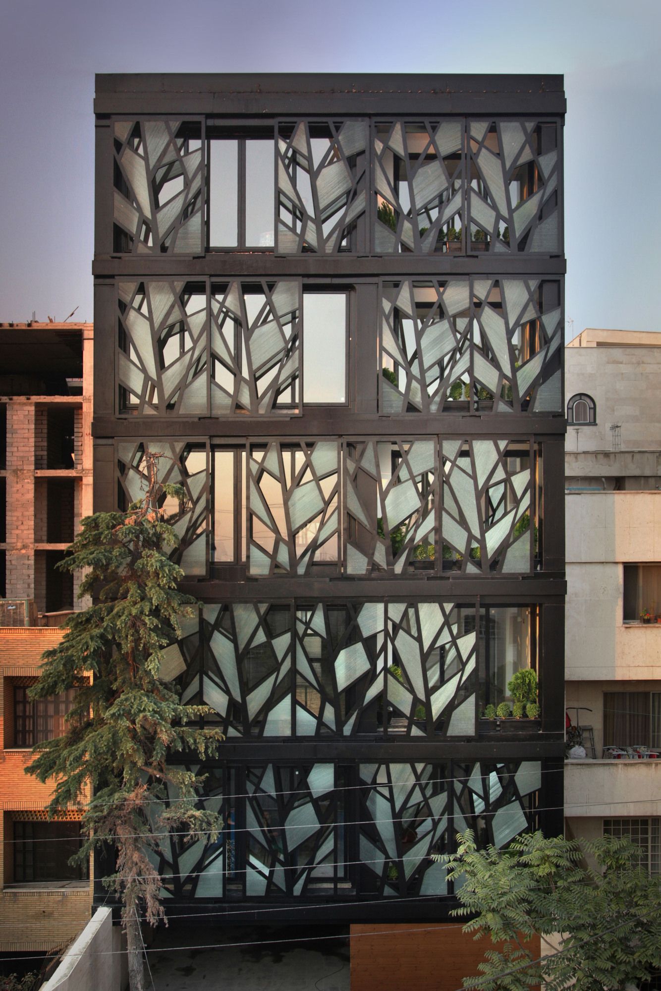 Metalic facade Demerly Architects