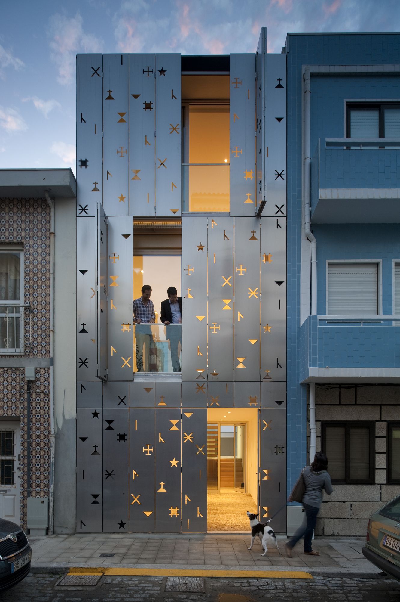 Metalic facade Demerly Architects