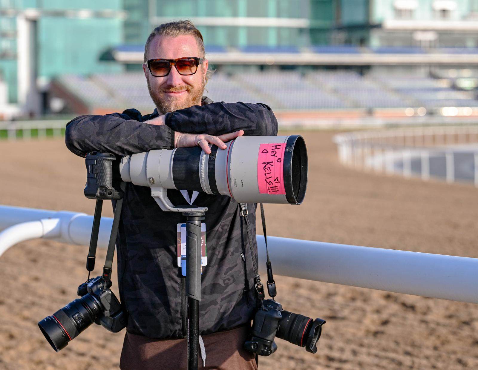 US equine photographer Alex Evers. Photo: Alex Evers