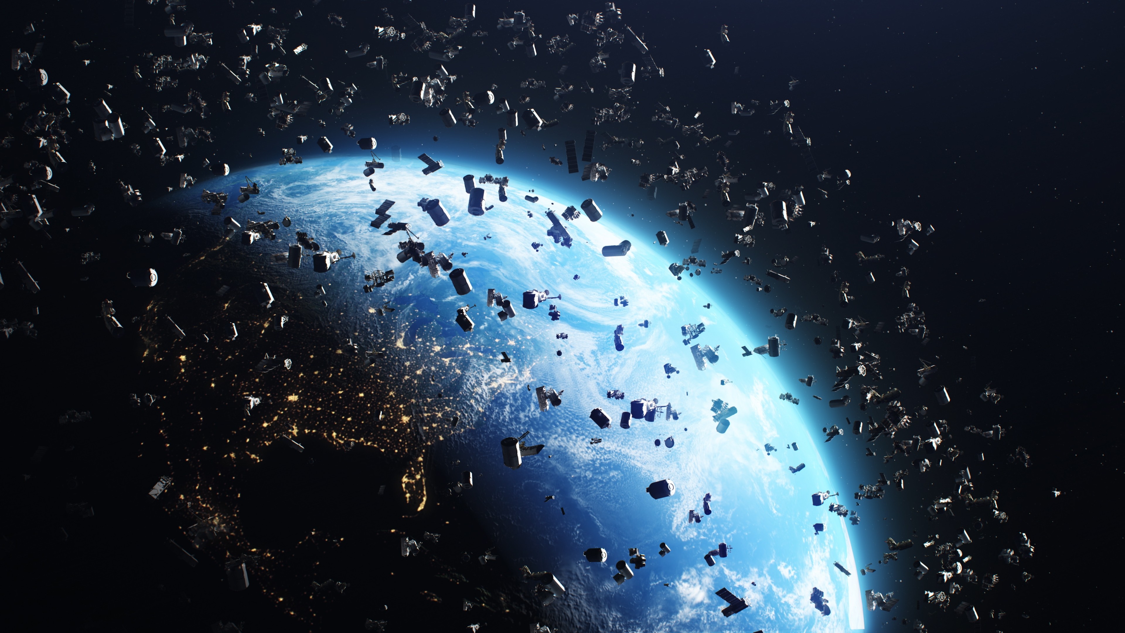 Space debris. Photo: Shutterstock