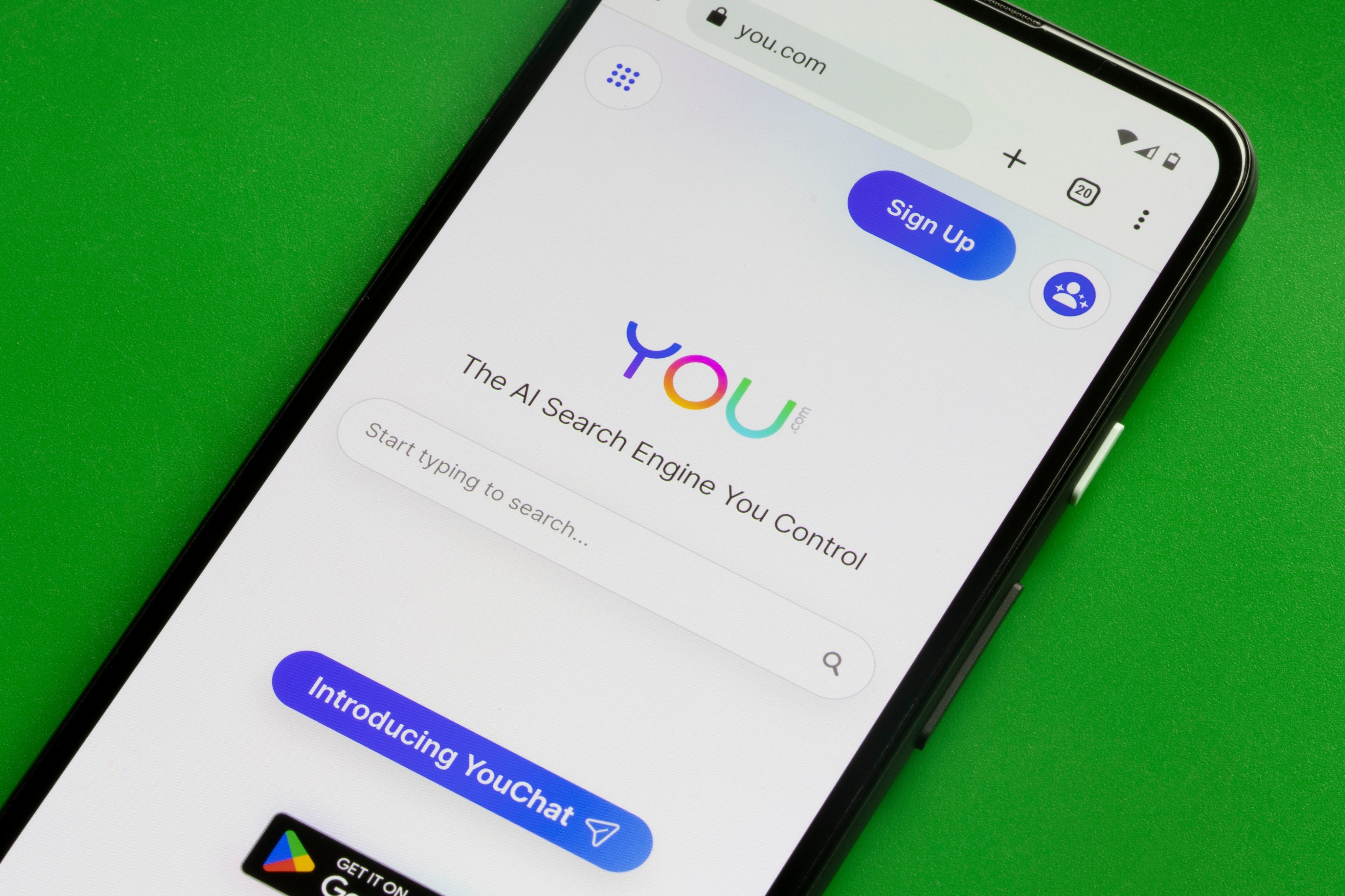 You.com’s latest fundraising comes as Big Tech firms race to develop their own AI-powered search products. Photo: Shutterstock